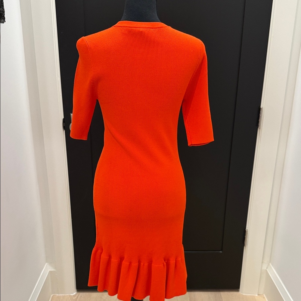 A.L.C. Bright Orange Mini Dress - Picture 3 of 7